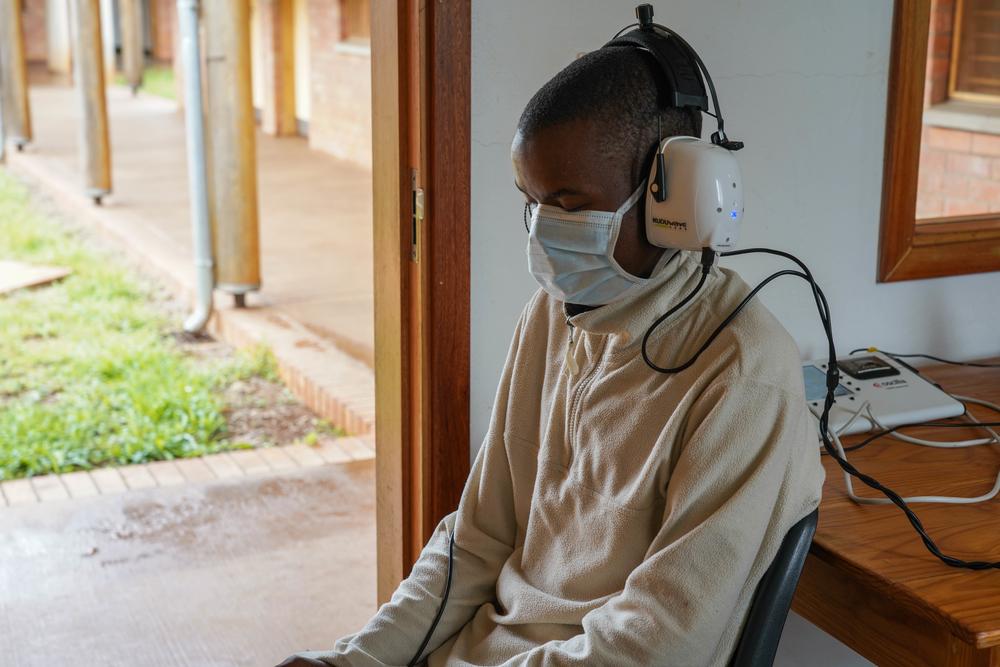 MSF-built TB ward at Nhlangano health centre, Eswatini, June 2018.