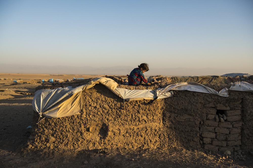 The Shahrak-e Sabz informal settlement for displaced people in Afghanistan