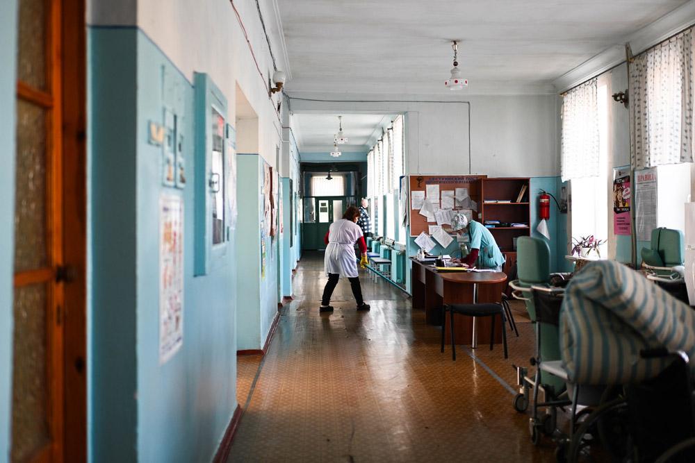 Kostyantynivka hospital, Donetsk Oblast, Ukraine.