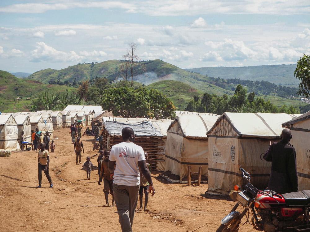 People forced to flee their homes in DRC