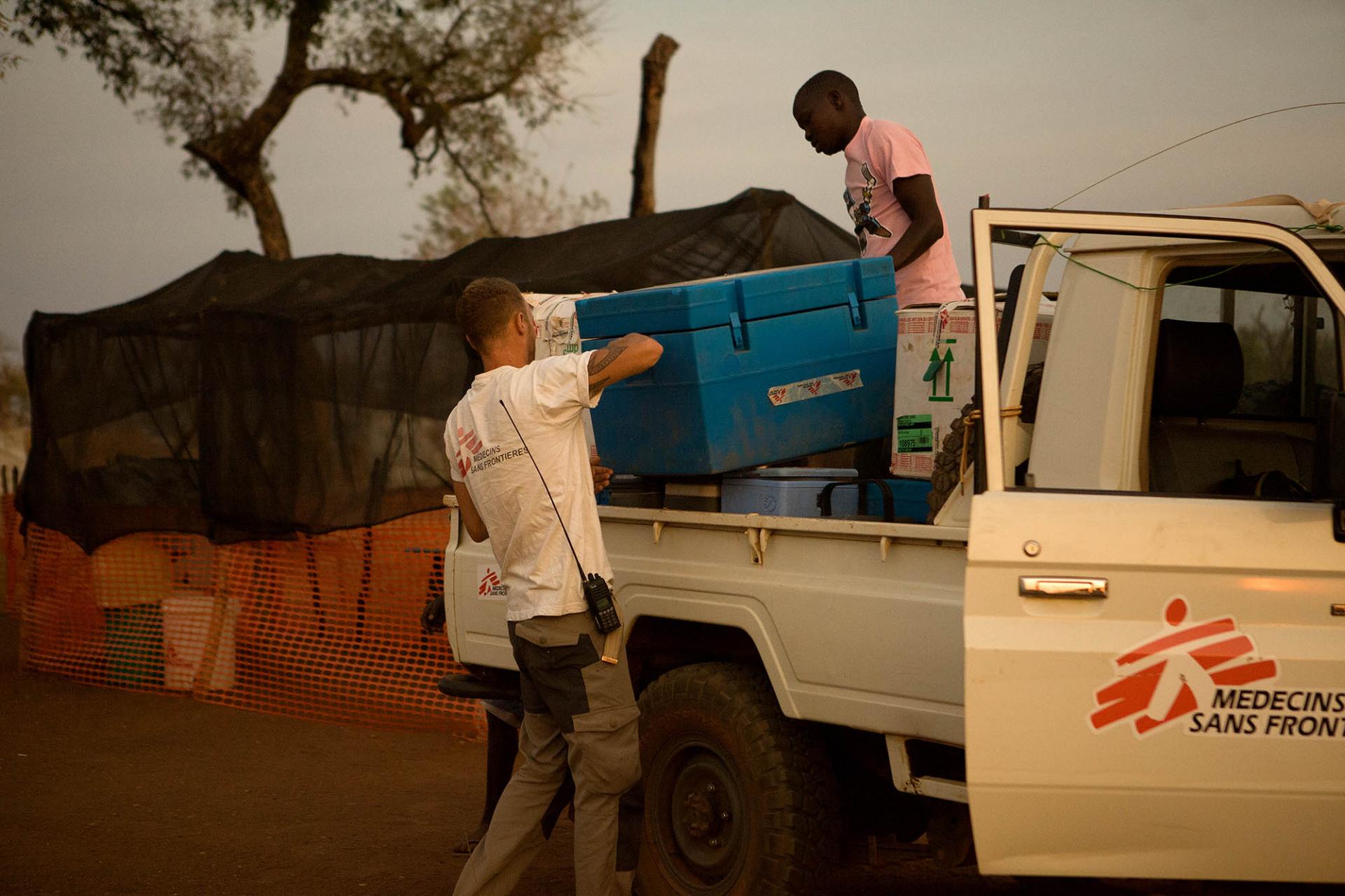 Measles Vaccination Campaign Yida Refugee Camp South Sudan