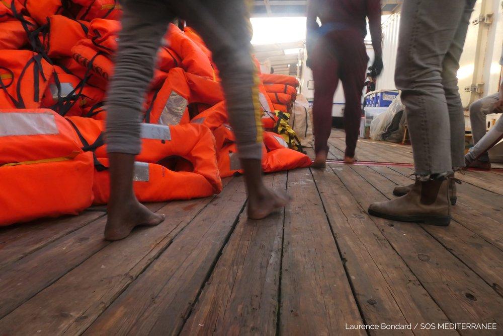 Med Sea Ocean Viking rescue