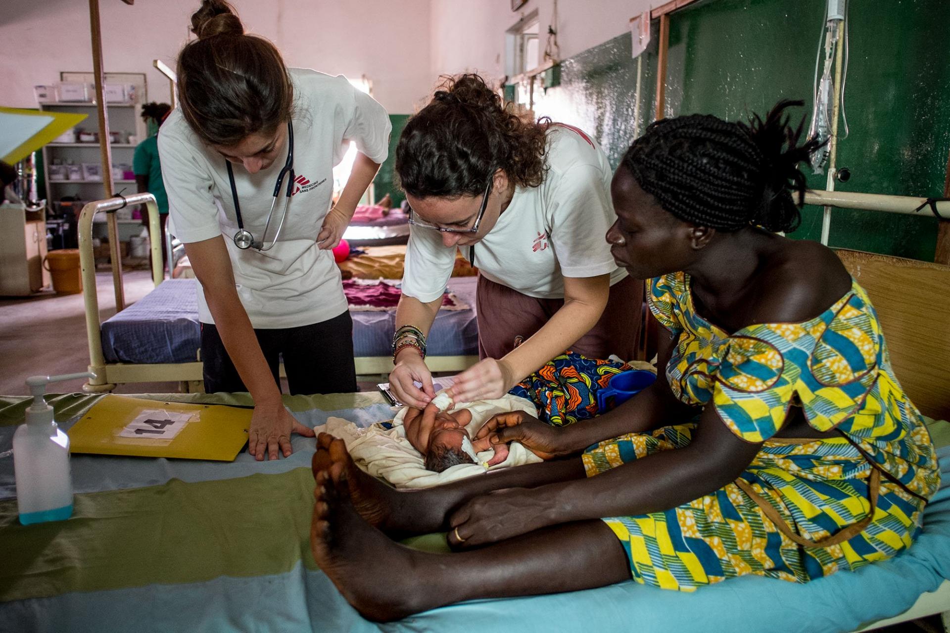 Simple diarrhoea can become a deadly disease for a child in Guinea-Bissau