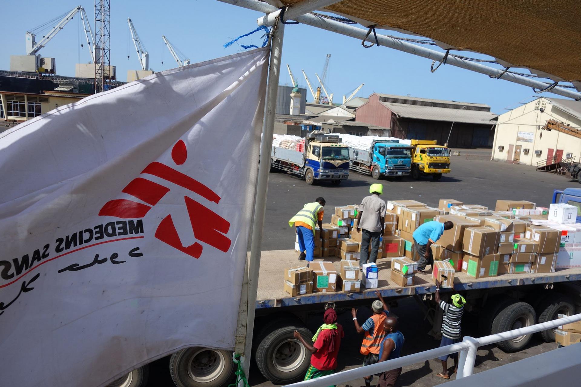 MSF_Yemen_Medical_Supplies