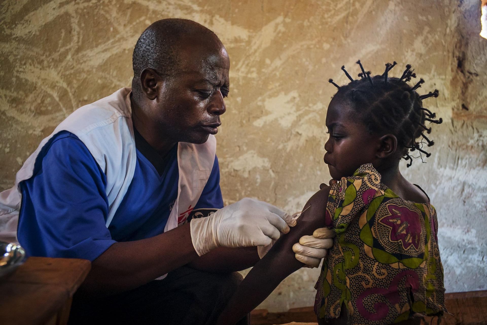 DRC Measles, Malnutrition, Malaria