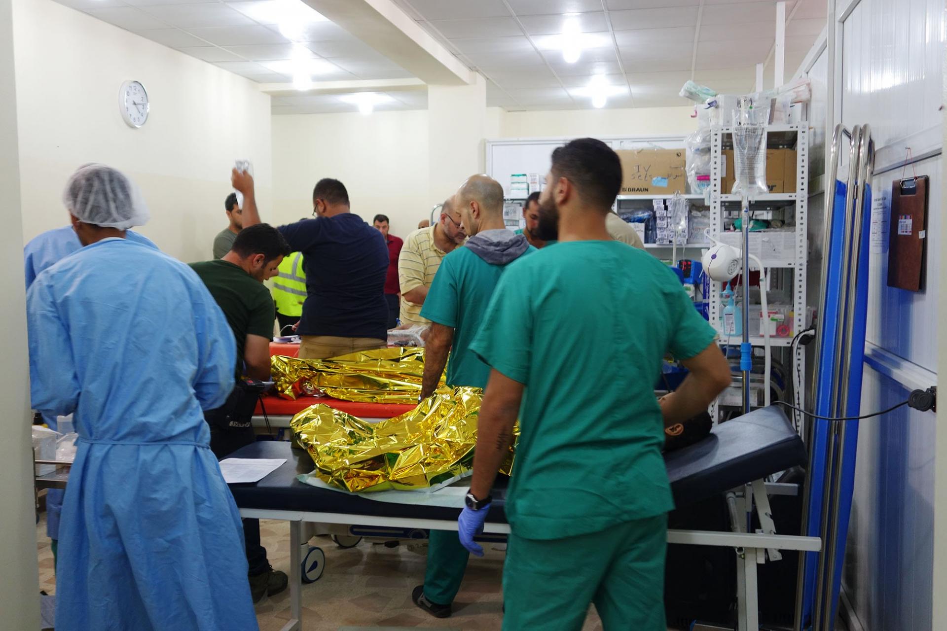 MSf, Doctors Without Borders, Iraq, Crisis update 