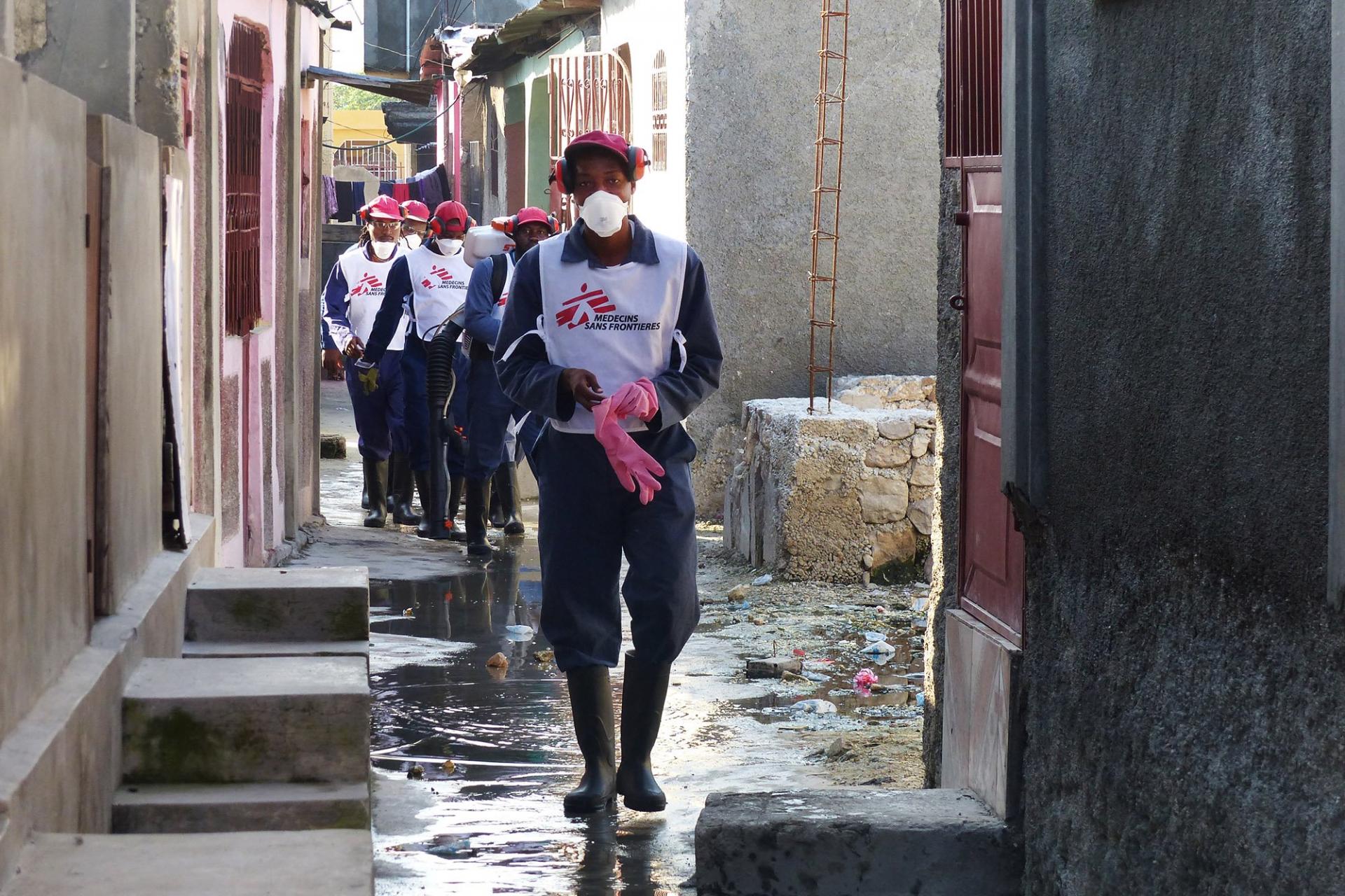 Haiti, cholera, sanitation