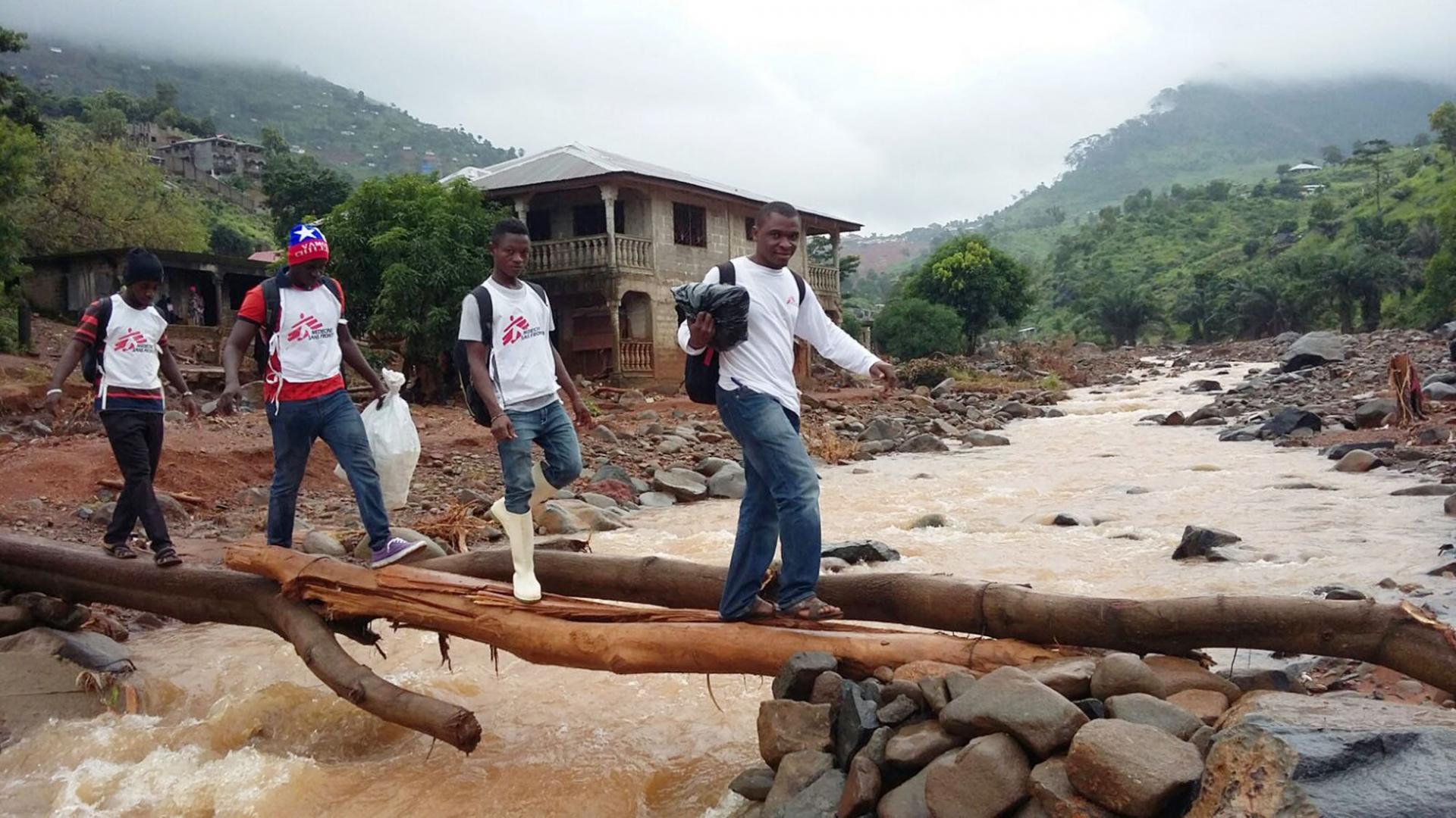 Sierra Leone, Landslide