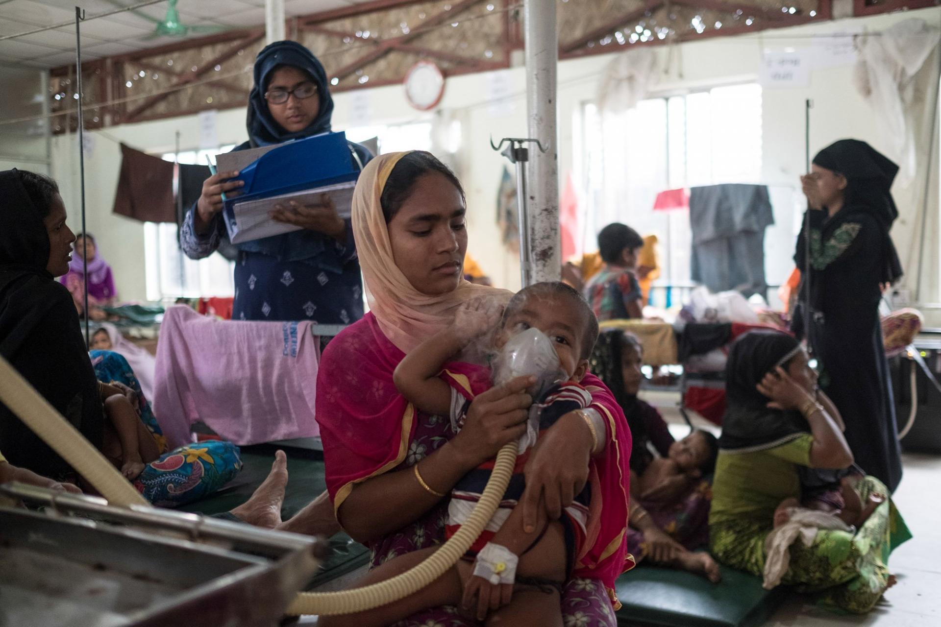 MSF, Bangladesh, Diphtheria