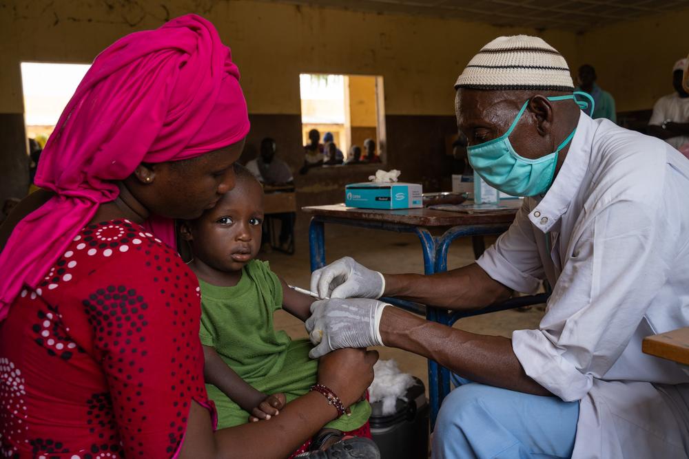 MSF, Doctors Without Borders, measles vaccination, Mali