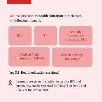 MSF, Doctors Without Borders, South Africa, Schools Health Progamme Toolkit,