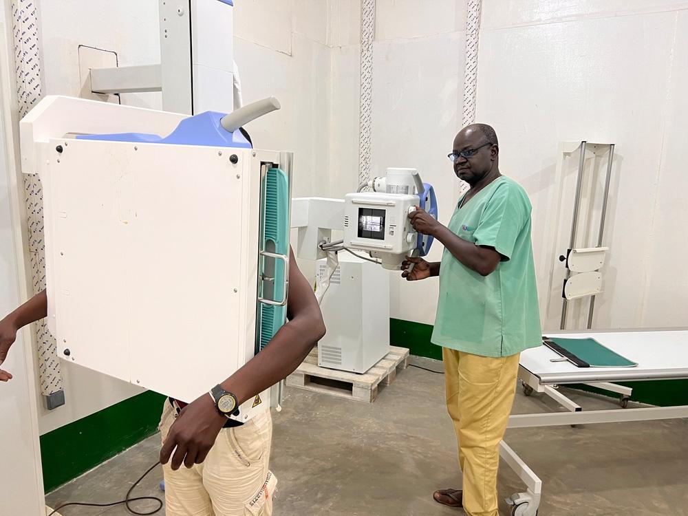 AI tuberculosis screening Central African Republic