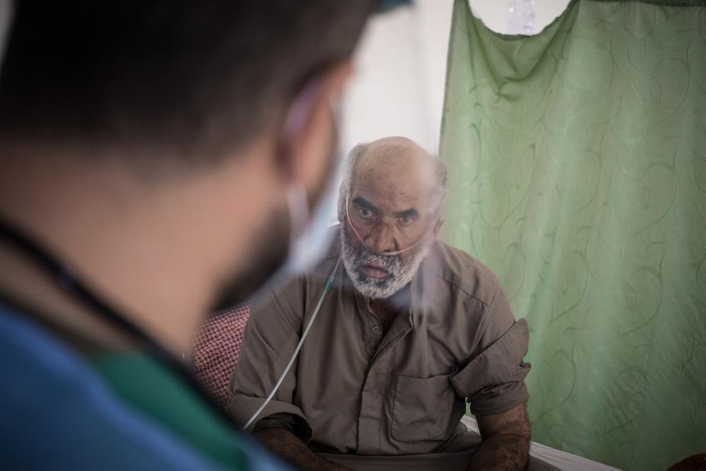 Northeast Syria COVID-19 | Hassakeh Hospital Mr. Ali MSF, Doctors Without Borders, A year in Pictures 2021