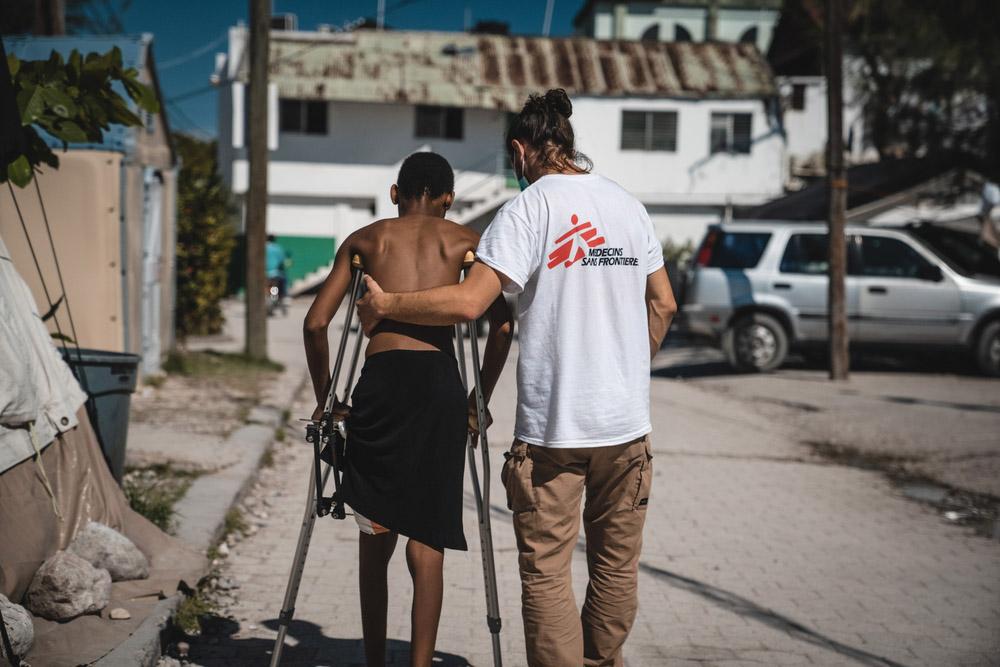 Haiti - Earthquake response in Les Cayes MSF, Doctors Without Borders, A year in Pictures 2021