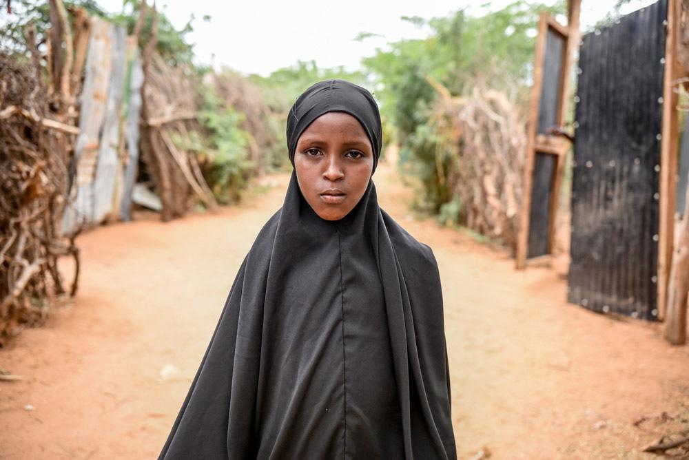Habiba in the camp, Kenya MSF, Doctors Without Borders, A year in Pictures 2021