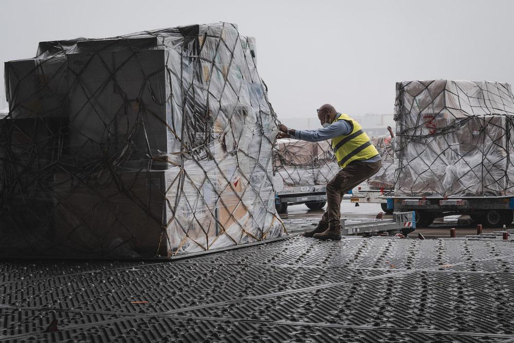 Cargo to Haiti at Brussels Airport 04 MSF, Doctors Without Borders, A year in Pictures 2021