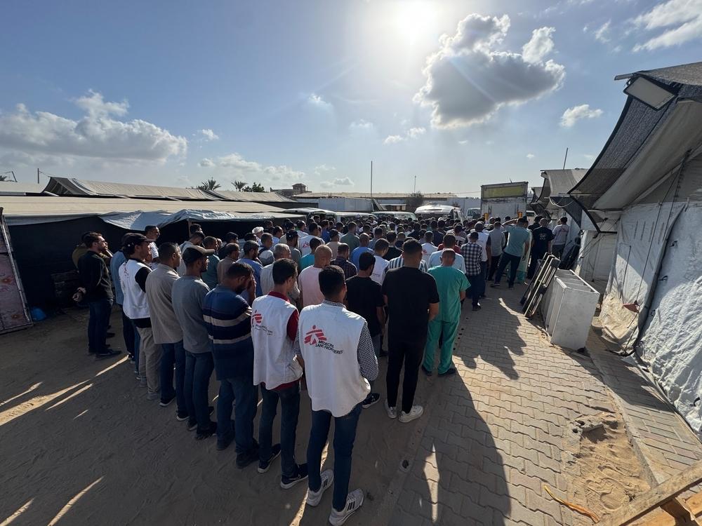 MSF, Doctors Without Borders, MSF staff member killed in Gaza Abed El Hameed Qaradaya