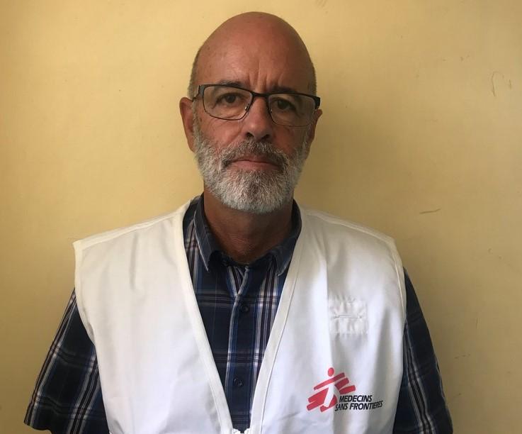 Albert Viñas, MSF emergency coordinator in Tigray, Ethiopia