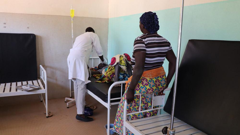 A picture of a medical consultation in Barsalogho Health district