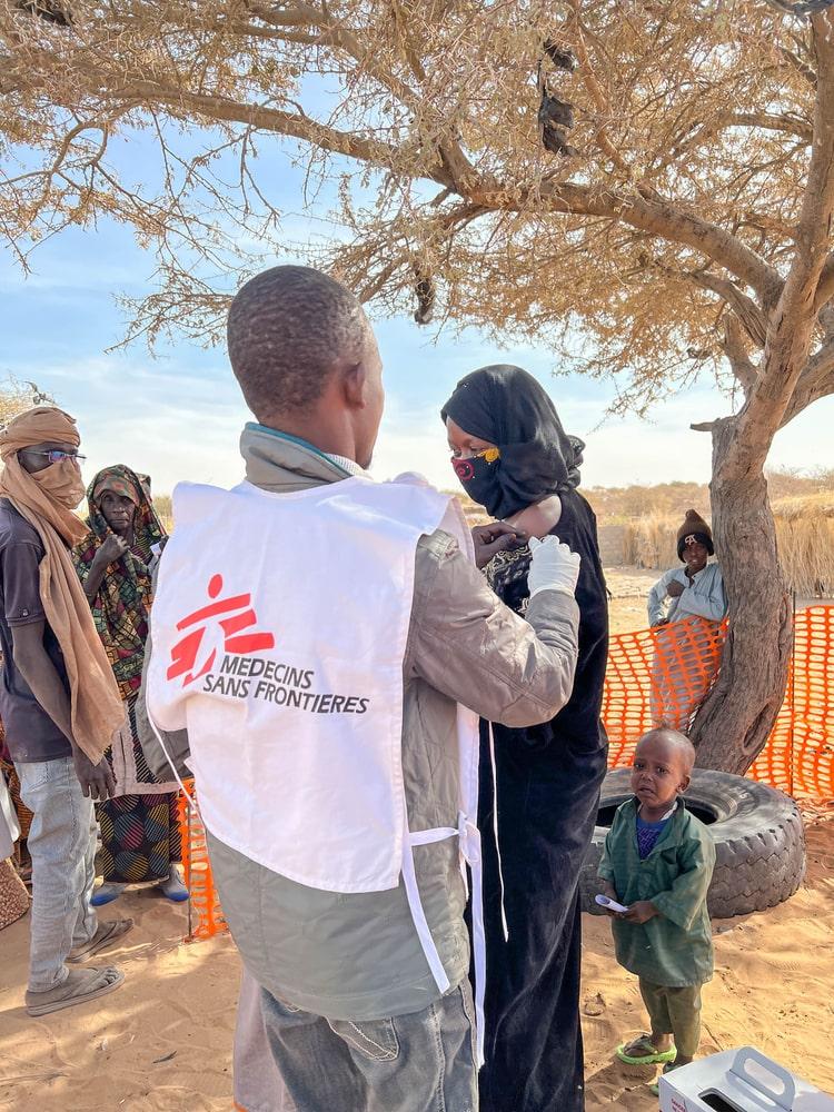 Diphteria vaccination in Niger using Gavi
