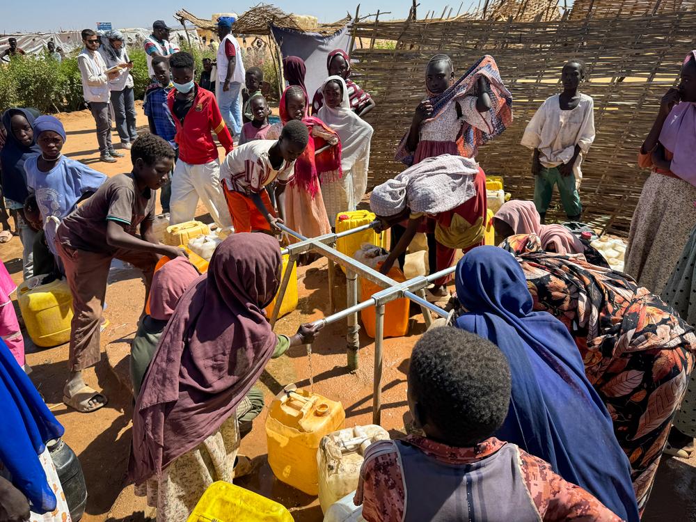 MSF, Doctors Without Borders, Displaced in El Fasher, Sudan 