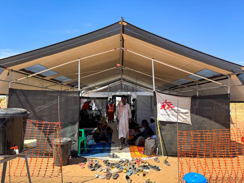 MSF, Doctors Without Borders, Displaced in El Fasher, Sudan 