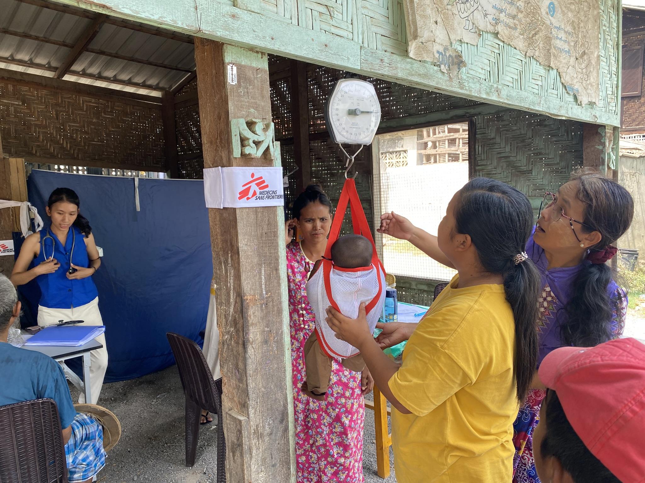 Doctors Without Borders, MSF, Earthquake in myanmar