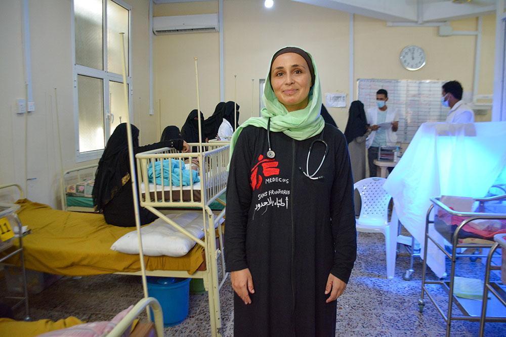 Monica Costeira is a pediatrician at the neonatal unit of Al-Qanawis mother and child hospital supported by MSF in Hodeidah, Yemen. 