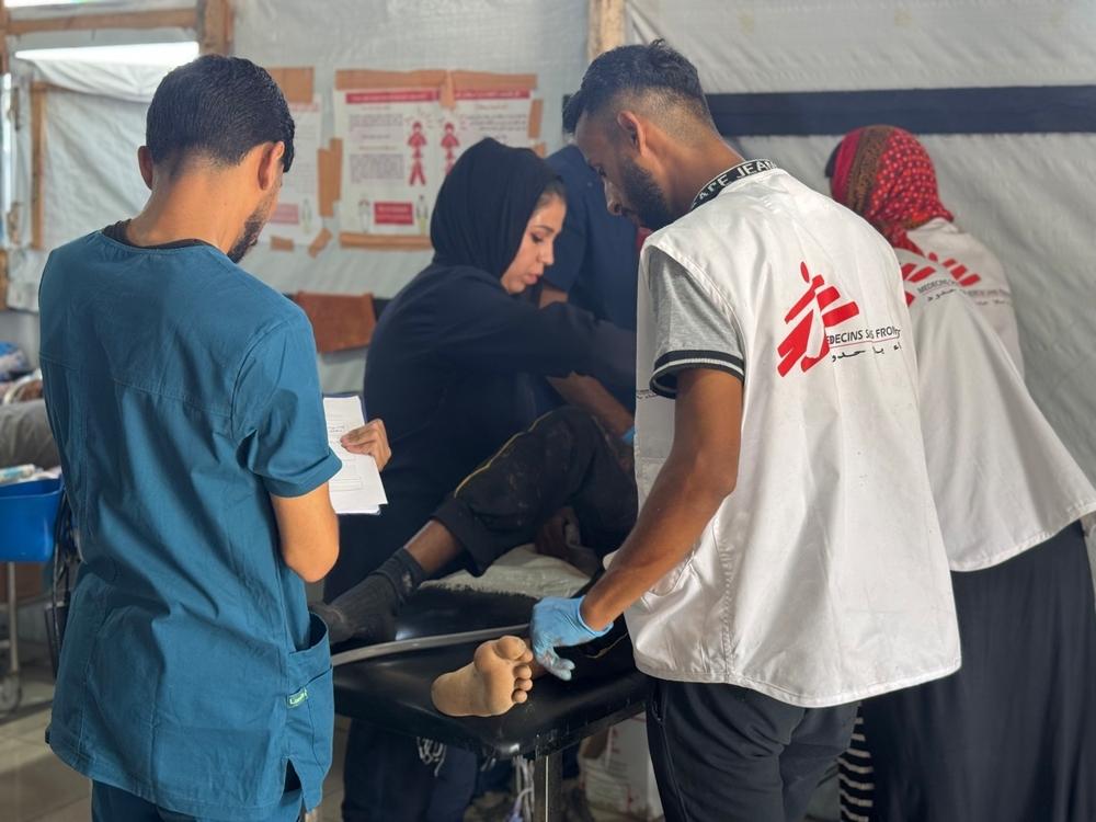 MSF, Doctors Without Borders, Gaza post ceasefire, medical evacuations needed