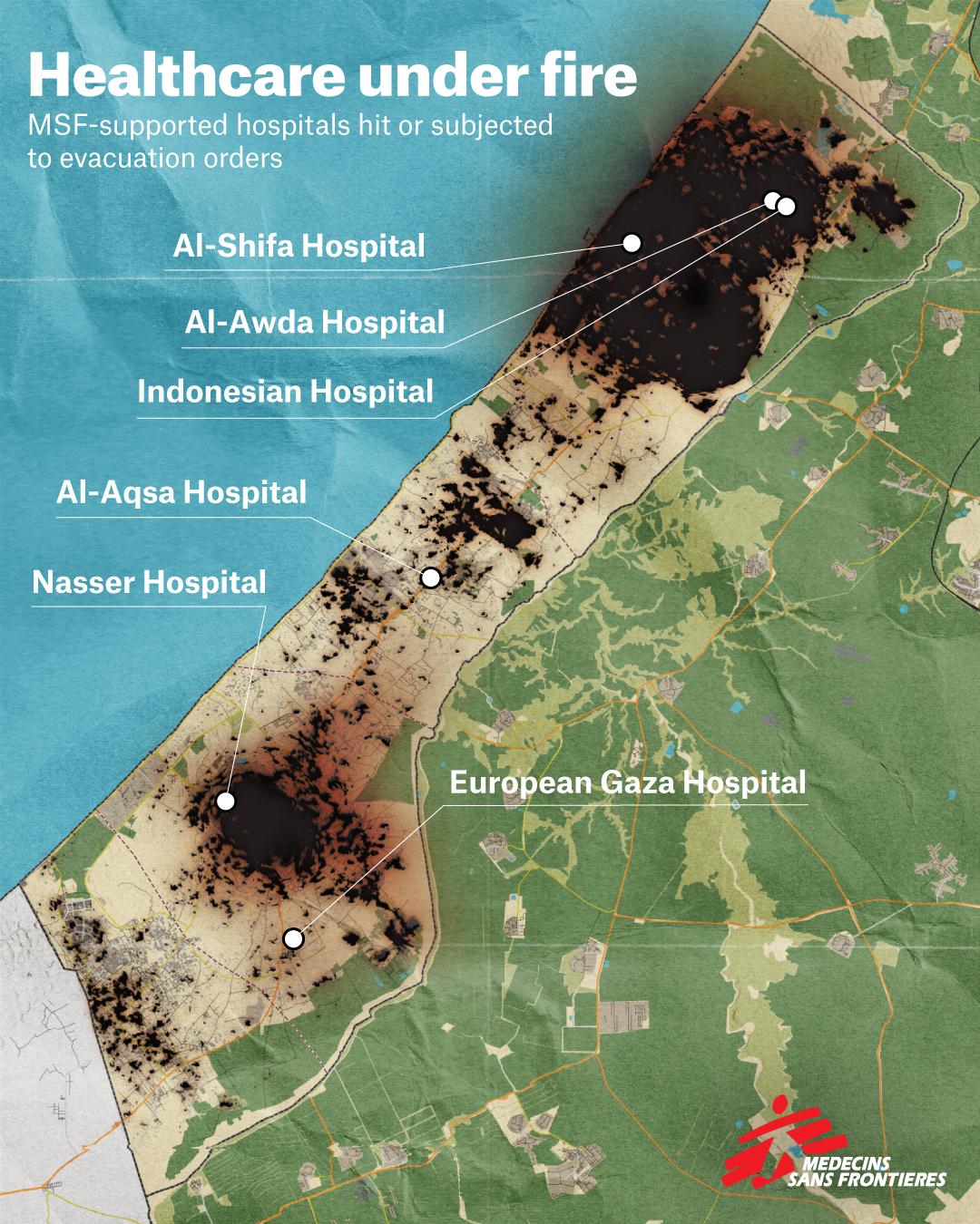 MSF, Doctors Without Borders, Palestine