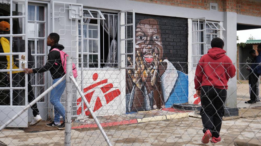 Doctors Without Borders (MSF) Edith Clinic in Zimbabwe