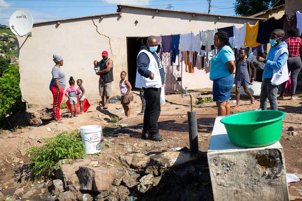 MSF, Doctors Without Borders, eThekwini, KZN floods 