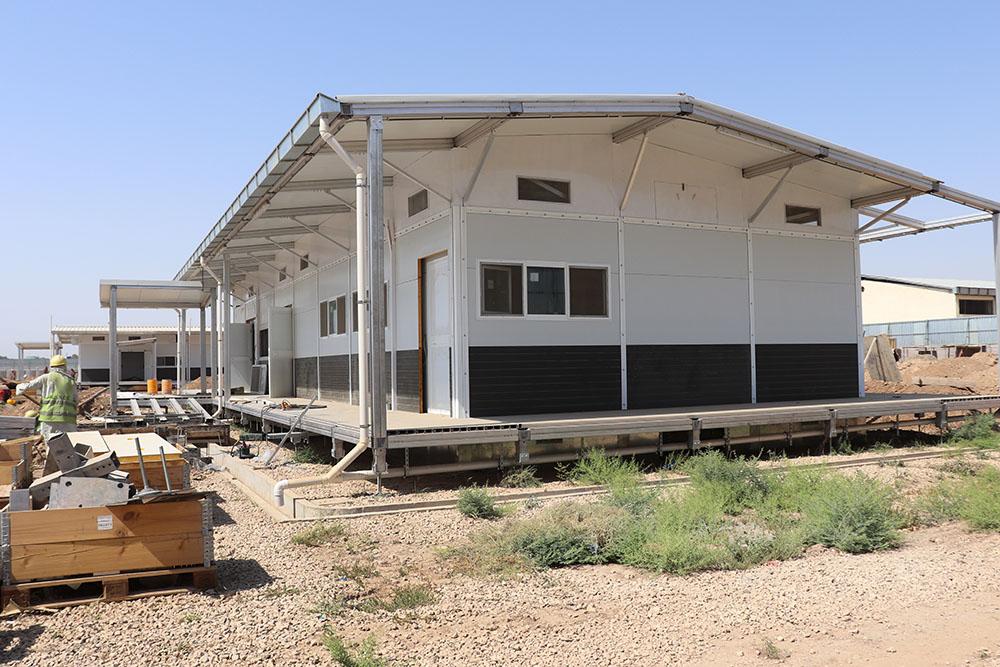 Gaptek laboratory structure for the new Kunduz hospital. 