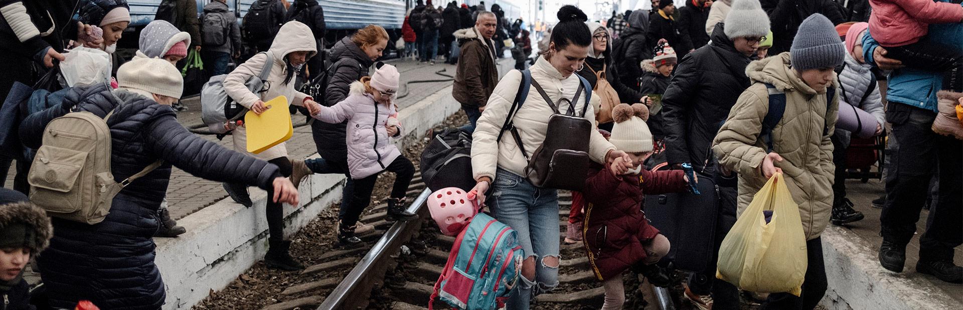 Lviv Train Station, Ukraine