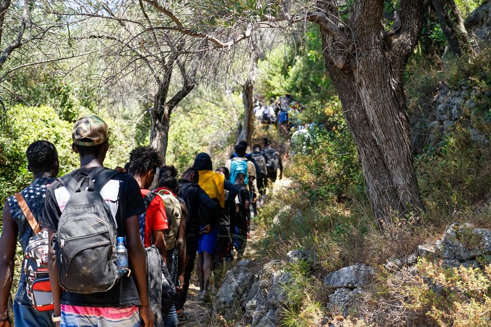 Emergency Medical Aid (EMA) for new arrivals in Samos, Greece