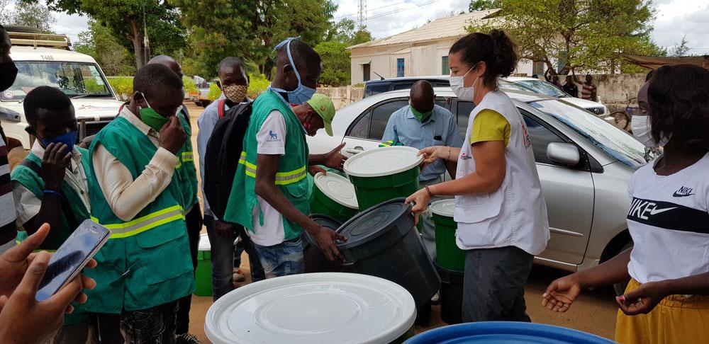 Community health workers in Montepuez