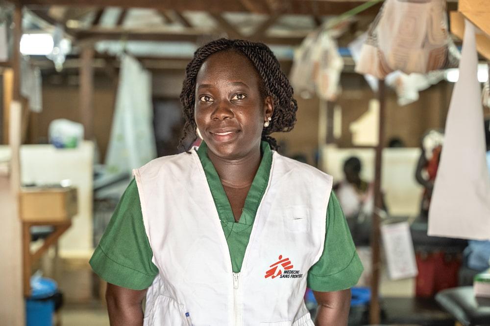 Image of a Clinical Officer in South Sudan. 
