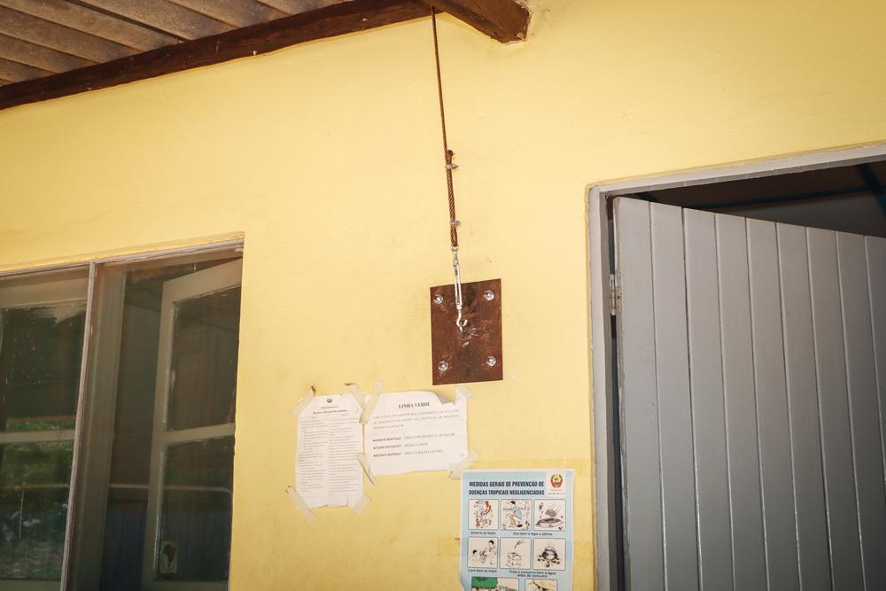 Strengthening rooftops in Mozambique. 