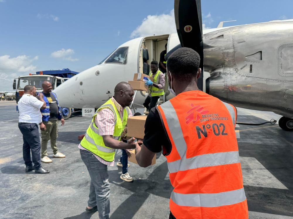 Supplies for Ebola disease outbreak