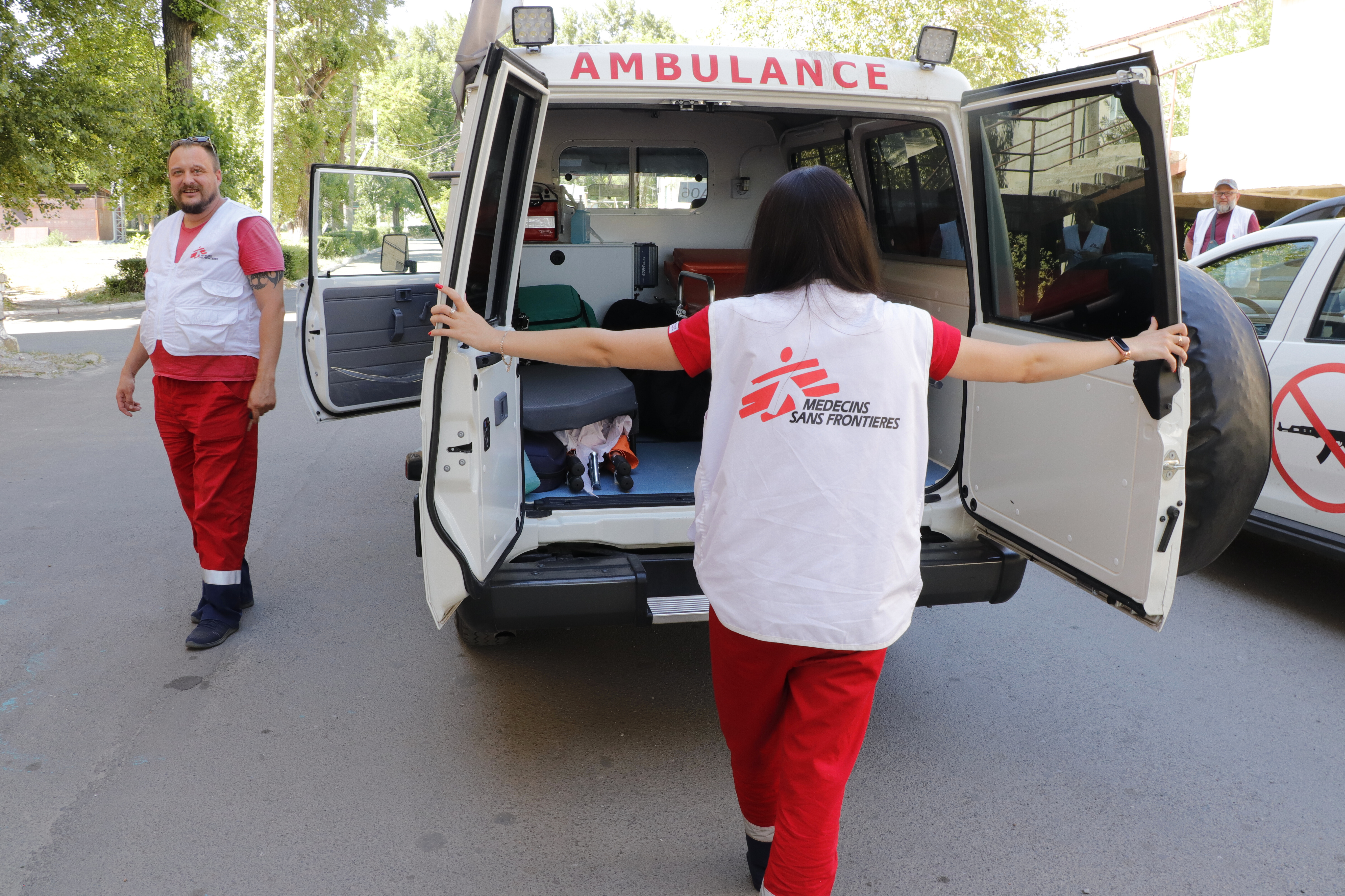 MSF, Doctors Without Borders, MSF activities in Ukraine