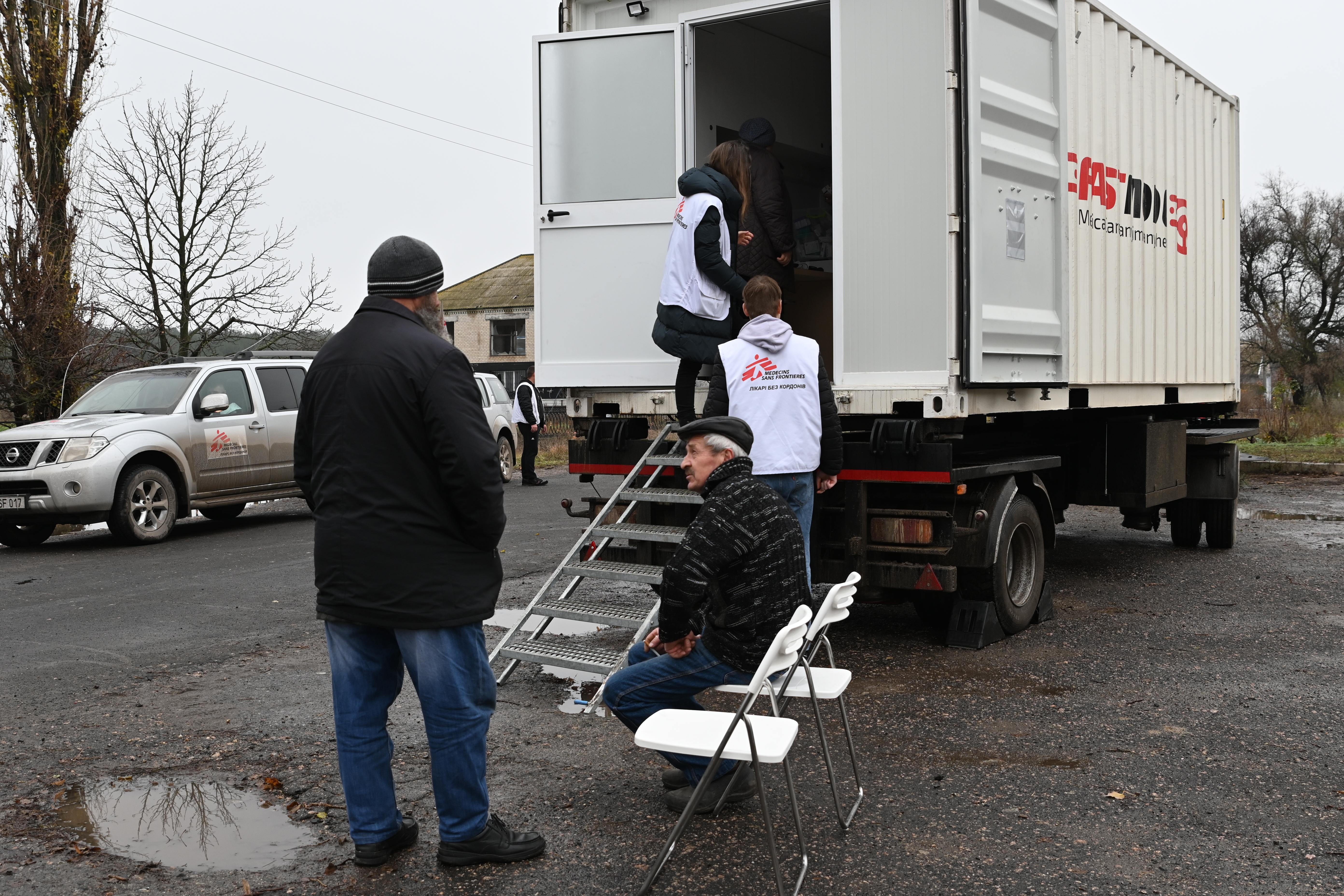 MSF, Doctors Without Borders, MSF activities in Ukraine