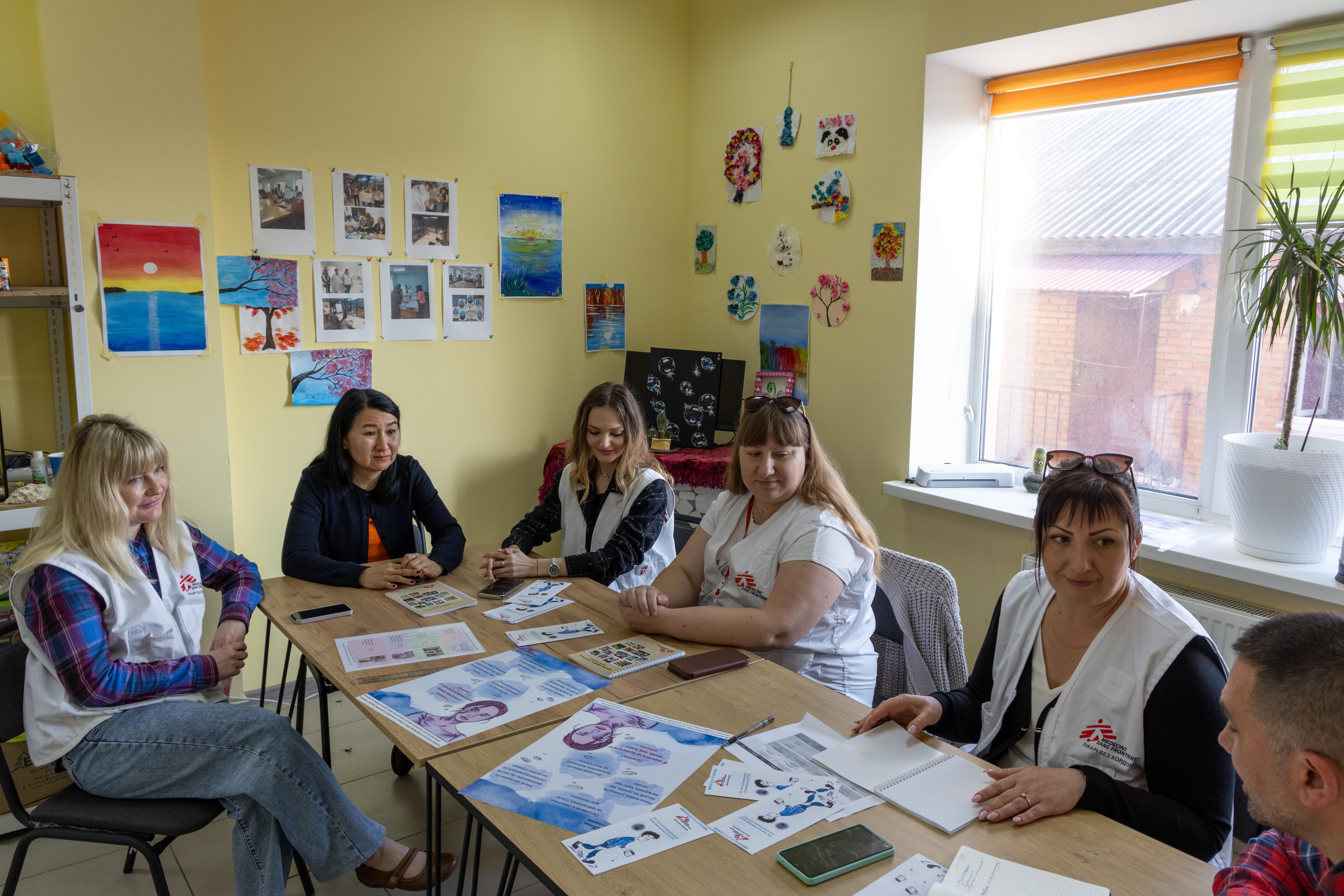 MSF, Doctors Without Borders, MSF activities in Ukraine