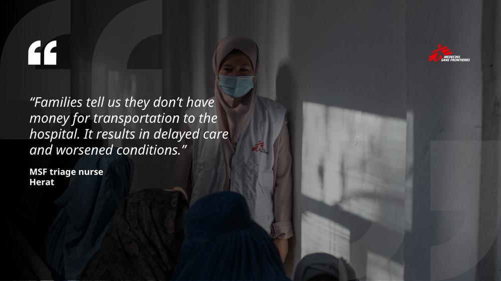 MSF, Doctors Without Borders, Paediatric care in Afghanistan