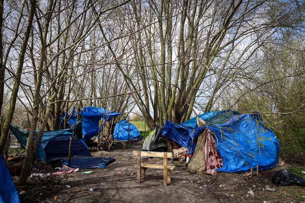 MSF, Doctors Without Borders, A year in Pictures, Franco-British border
