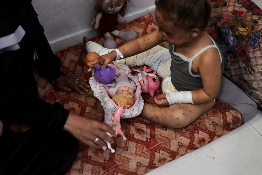MSF, Doctors Without Borders, MSF survey reveals almost half of people killed in Gaza are children 
