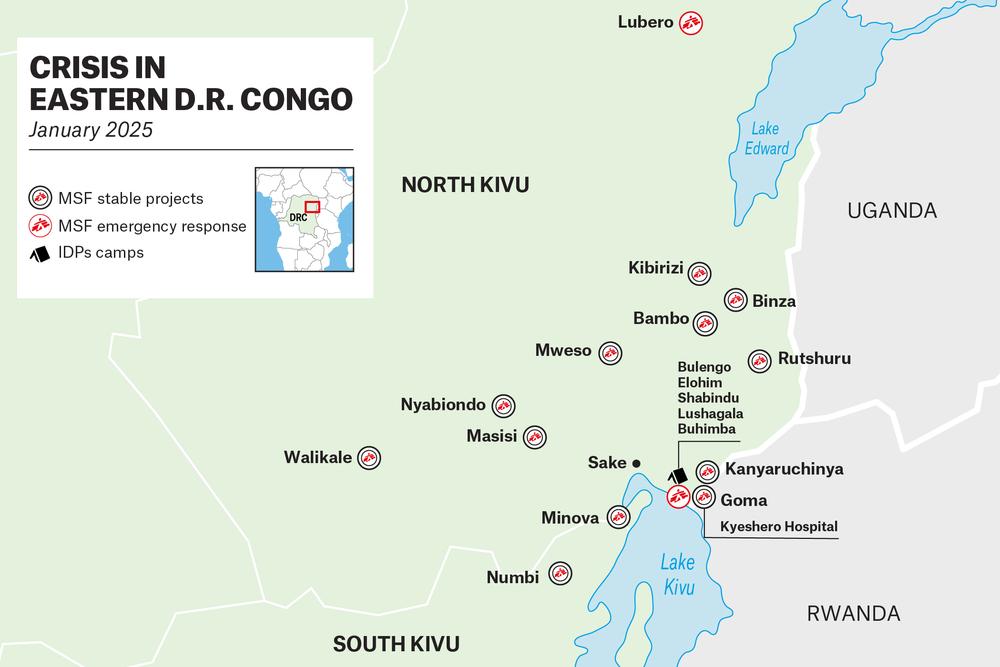 MSF, Doctors Without Borders, Conflict in DRC
