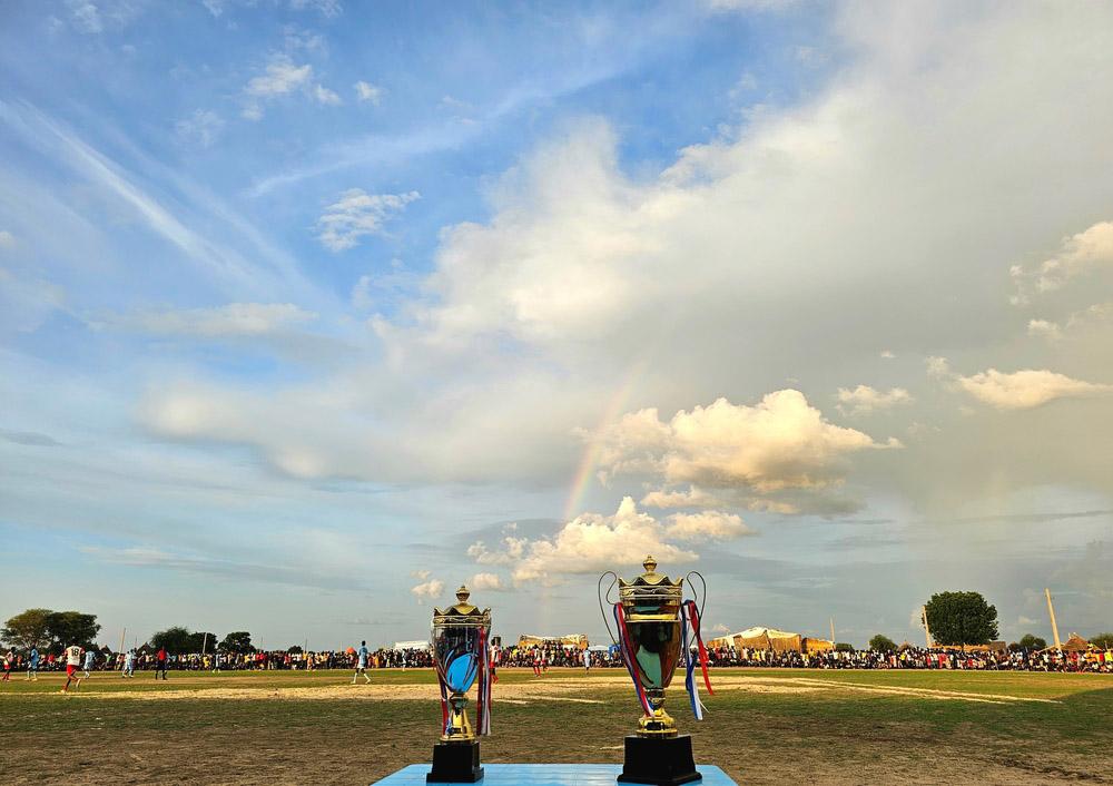 MSF_Football_Tournament_Trophies_In_Abyei_South_Sudan_MSB160493