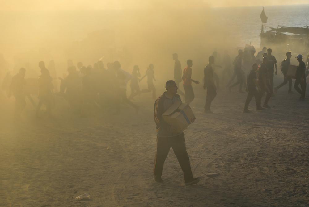 MSF, Doctors Without Borders, Gaza food distribution violence