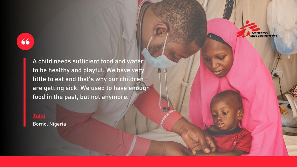 MSF, Doctors Without Borders, Nigeria, Malnutrition in Maiduguri