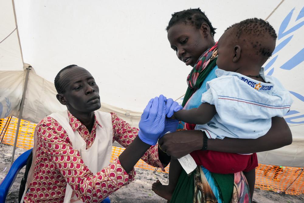 People returning from Sudan are arriving in alarming health conditions